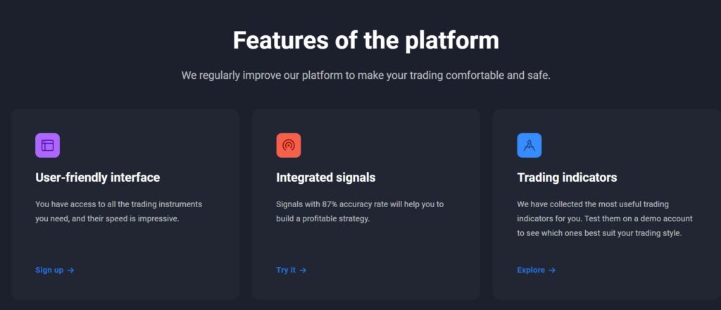 Trading Features and Order Types