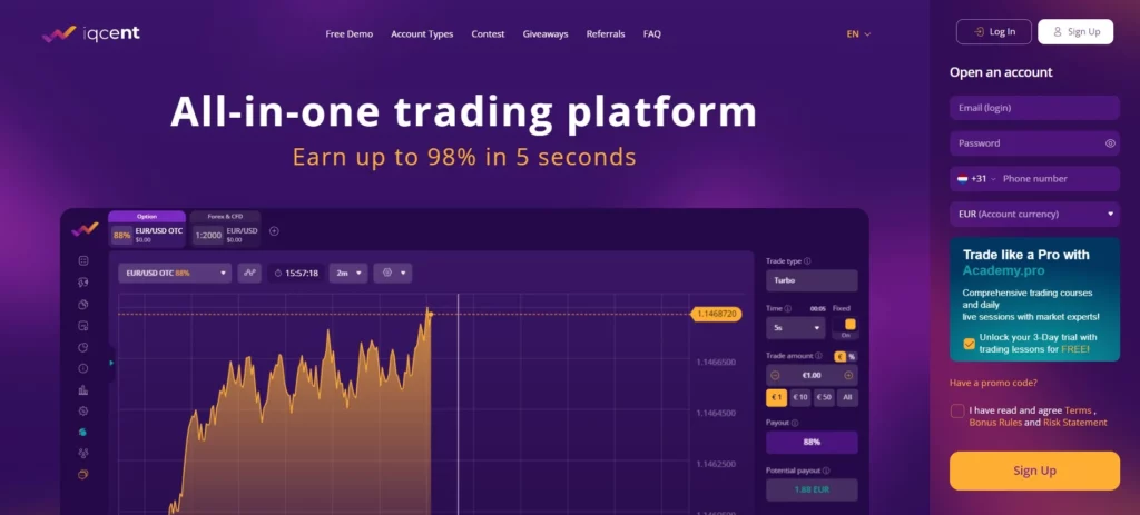 IQcen broker