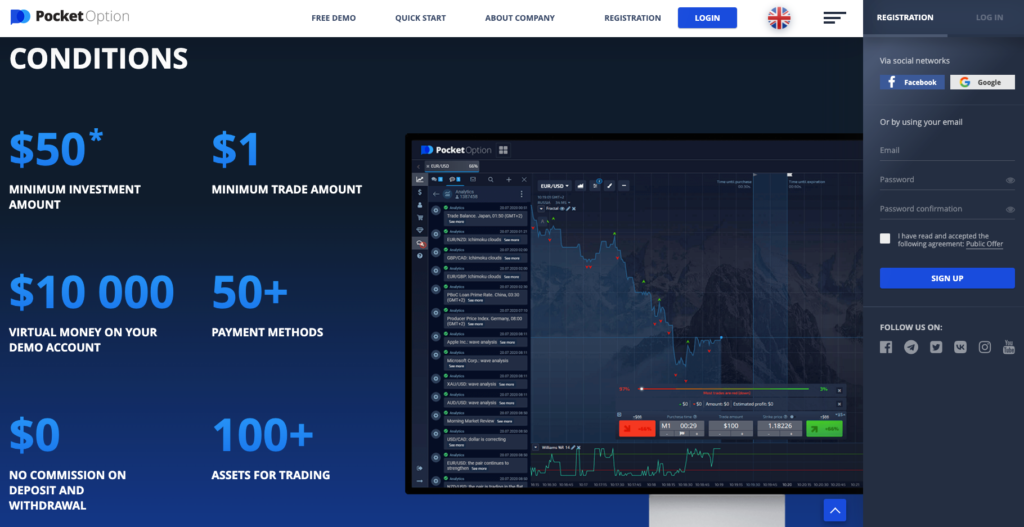 Pocket Option: Emerging Regulated Broker